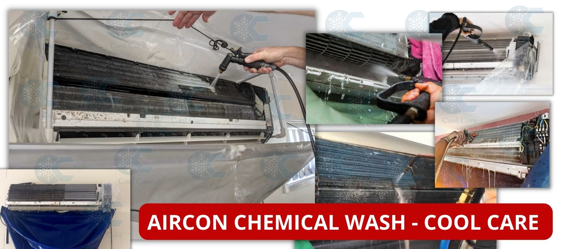 Aircon Chemical wash coolcare Aircon service & installation