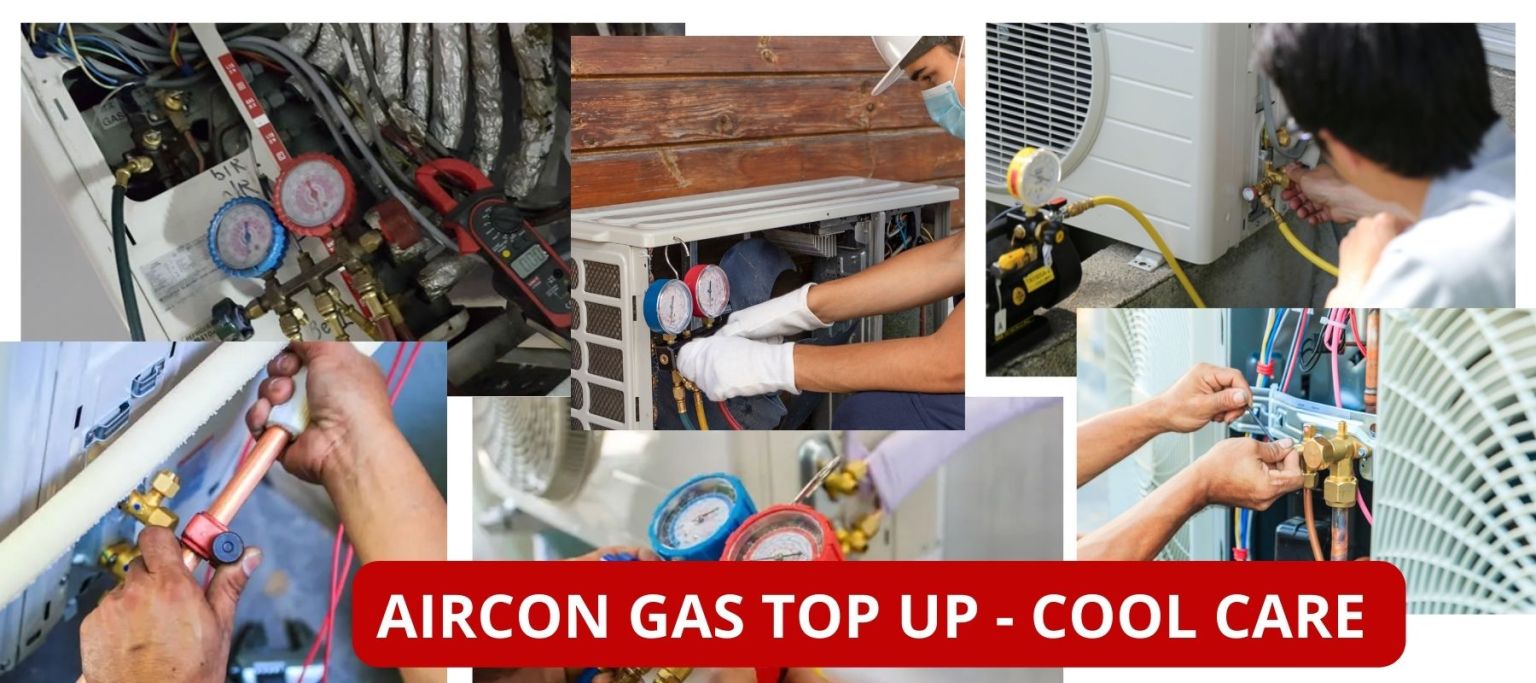 Aircon Gas Top Up in Singapore Refilled & Gas Leaking