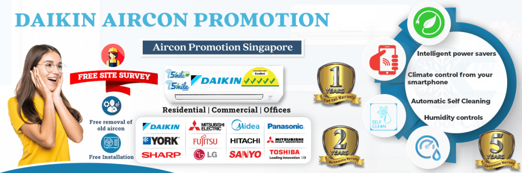 daikin aircon promotion