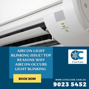 Read more about the article 5 Reasons Why Aircon Light Blinking? How to fix it?
