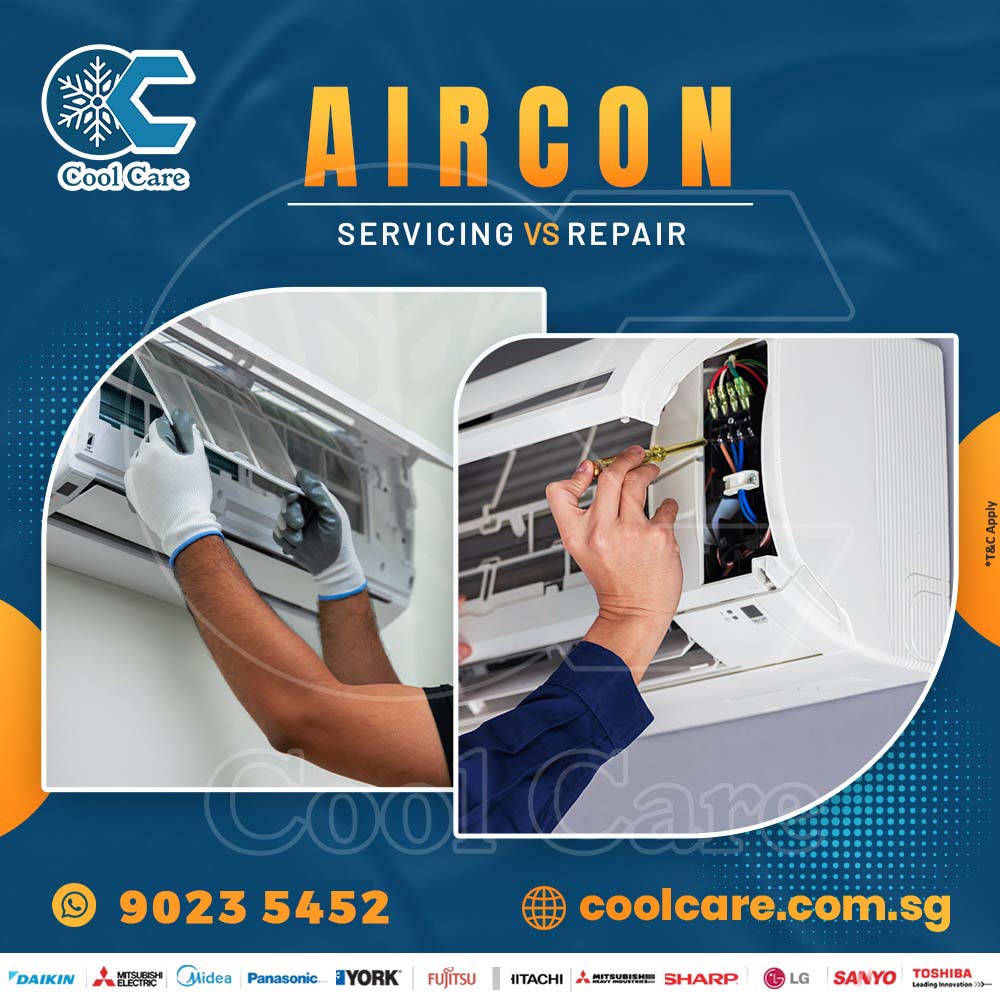 You are currently viewing Aircon servicing Vs Aircon Repair