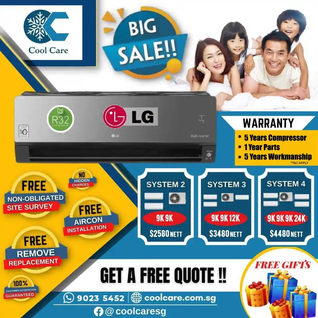 Lg aircon promotion