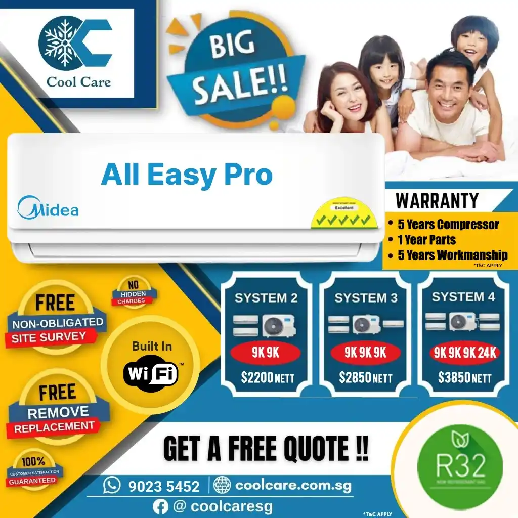 Midea Aircon promotion