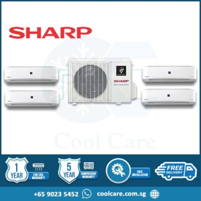 Sharp aircon system 4 inverter model