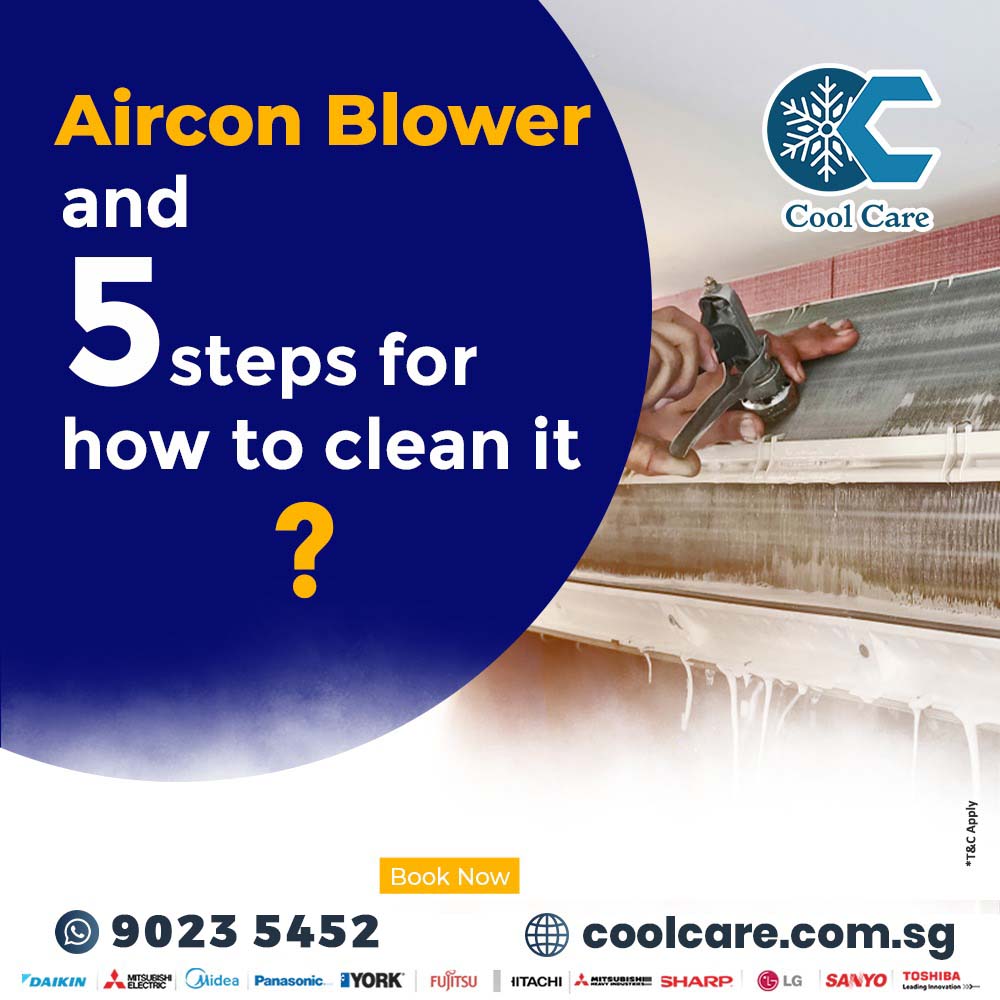 Read more about the article Aircon Blower and 5 steps for how to clean it?