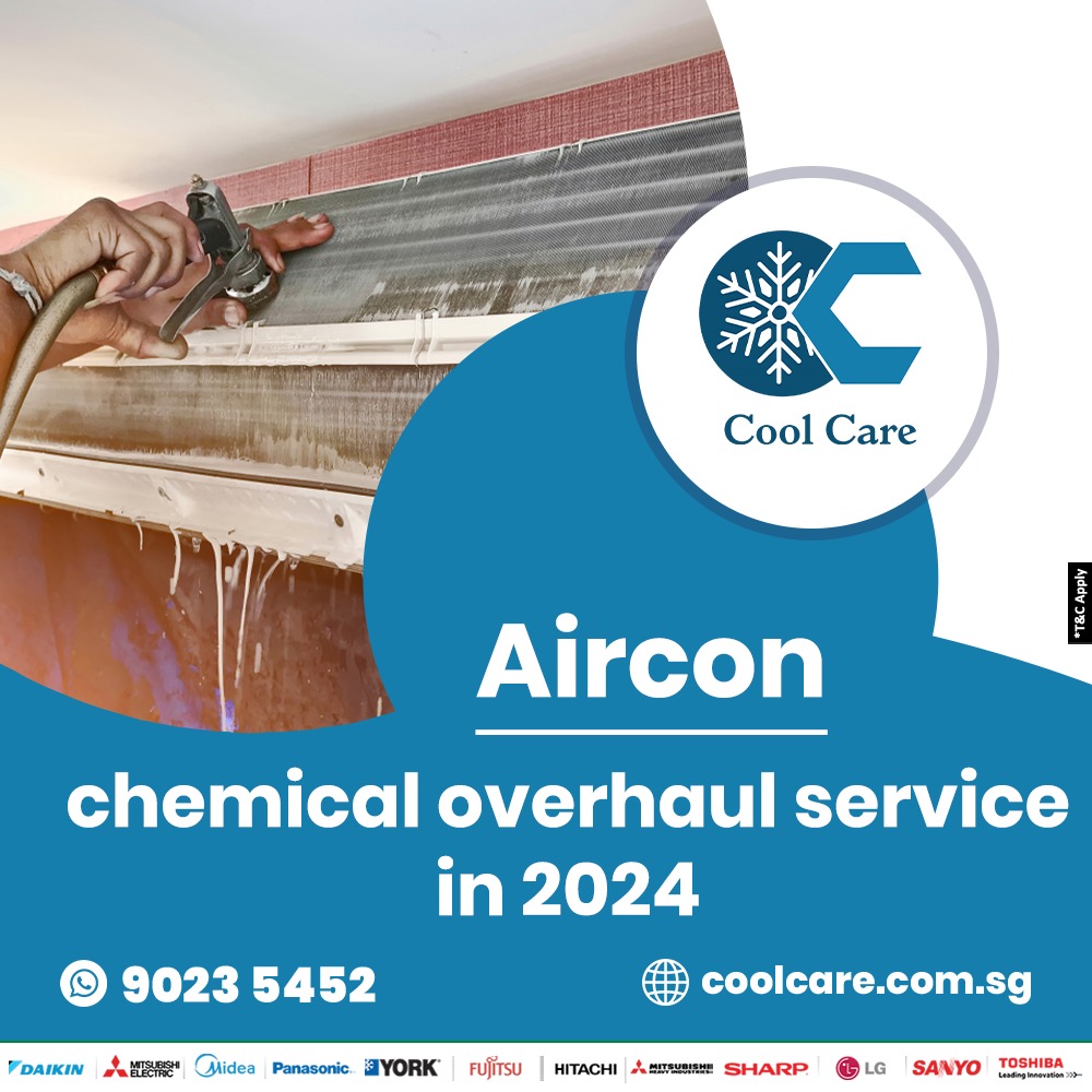 Read more about the article Aircon chemical overhaul service in 2024