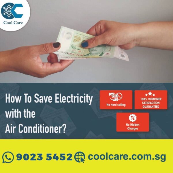 how to save electricity with the air conditioner?