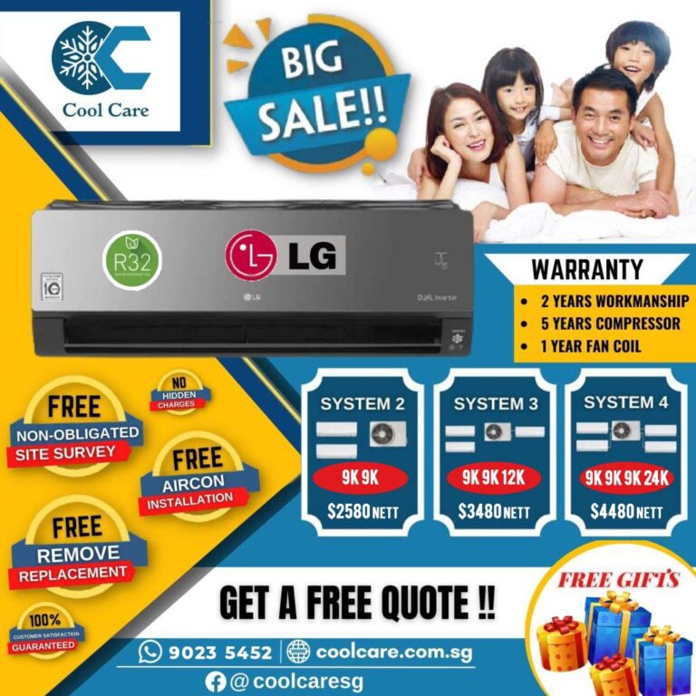Lg aircon promotion