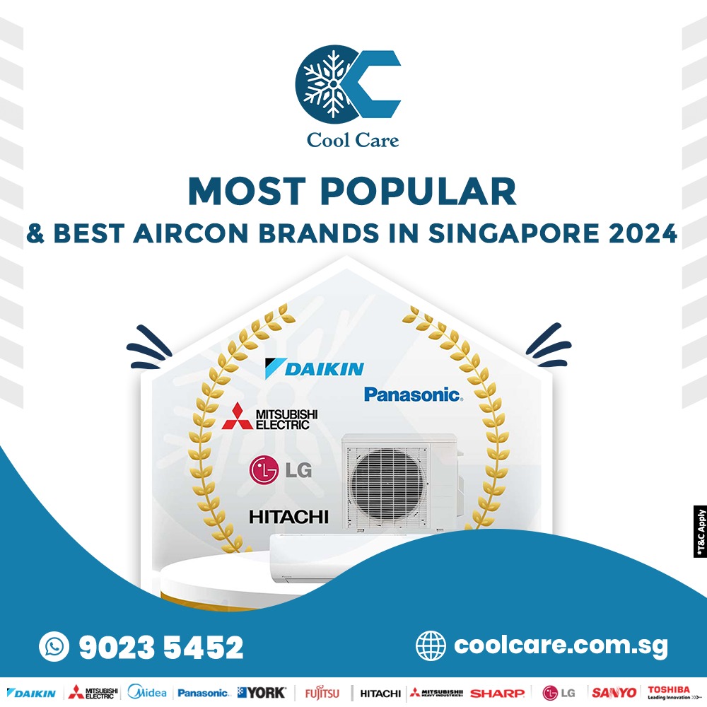 You are currently viewing Most popular & Best aircon brands in Singapore – 2024