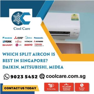 Read more about the article Which Split Aircon is Best in Singapore? Daikin, Mitsubishi, Midea